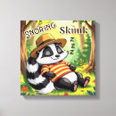 Zoek naar stinkdieren Cartoon