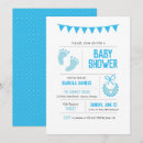 Recherche de pieds de bébé bleu invitations Tendance