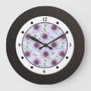 Recherche de fleur pourpre horloges Floral