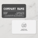 Recherche de typographie classique cartes visite Élégant