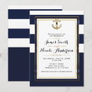 Recherche de ancre blanche invitations Moderne