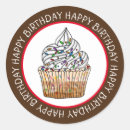Recherche de vanille autocollants Anniversaire