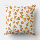 Recherche de pizza coussins Tranche de pizza