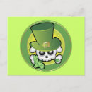 Recherche de leprechauns cartes postales Shamrock