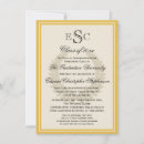 Recherche de jaune 11x16 invitations Diplômé