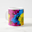 Recherche de fleurs bleues jaunes tasses Fleur sauvage
