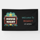 Recherche de soirée cinéma banderoles Pour enfants