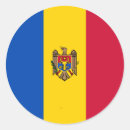 Recherche de moldavie autocollants Drapeau