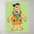Recherche de dessin humoristique posters bébés enfants Fred flintstone