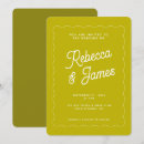Recherche de rétro mariage invitations Audacieux