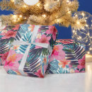 Recherche de hibiscus papier cadeau Motif hawaïen