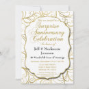 Recherche de surprise anniversary party invitations Classique