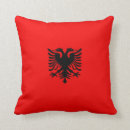Recherche de albanie coussins Rouge