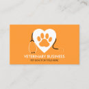 Recherche de clinique animale cartes visite Patte