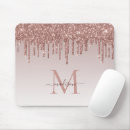 Recherche de doré tapis souris Monogrammé