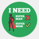 Zoek naar grappige moederdag stickers Retro