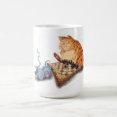 Recherche de chat et souris tasses Dessin animé