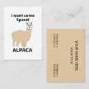 Recherche de alpaga cartes visite Drôle