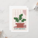 Recherche de monstera vœux cartes Moderne