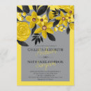 Recherche de jaune noir mariage invitations Pour tous