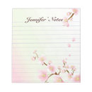 Recherche de fleurs de cerisier blocsnotes Floral