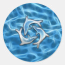 Zoek naar bruinvis stickers Blauw