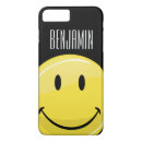 Recherche de visage de sourire iphone coques Jaune
