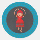 Recherche de danseuse autocollants Girl