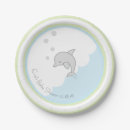 Recherche de dauphins assiettes en papier Pour elle