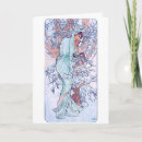 Zoek naar vier seizoenen kaarten Mucha