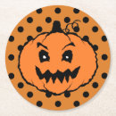 Recherche de citrouille halloween dessous de verres Enfants
