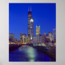 Recherche de tour de la rivière chicago posters Ville