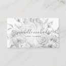Recherche de noir blanc floral cartes visite Customer