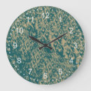 Recherche de paon horloges Plumes