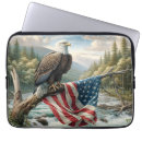Zoek naar adelaar laptop sleeves Vlag