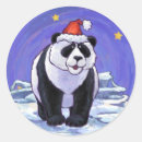 Recherche de panda drôle autocollants Vacances
