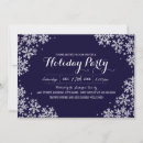 Recherche de fête de bleue noël invitations Flocon de neige