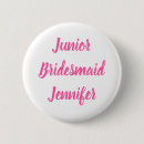 Recherche de bridesmaids badges Pink