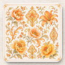 Zoek naar barok patroon onderzetters Vintage