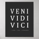 Recherche de veni vidi vici posters Inspiration