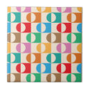 Recherche de motif coloré carreaux Cercles