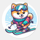 Recherche de skieuse autocollants Snowboard