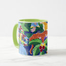 Recherche de motif singe tasses Coloré