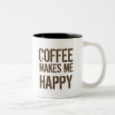 Recherche de le café me rend heureux tasses Buveur de café