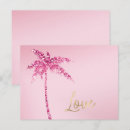 Recherche de palmier rose cartes postales Été