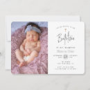 Recherche de photo baptême invitations Élégant