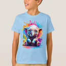 Zoek naar kleurrijke olifanten tshirts For kids