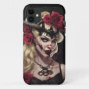 Recherche de fille de crâne iphone coques Halloween