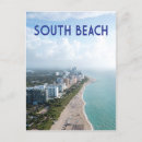Recherche de south beach miami cartes postales Côte