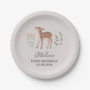 Recherche de cerf assiettes en papier Pour enfants